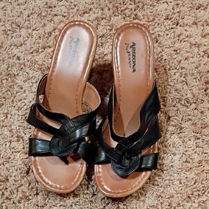 Arizona Jean Company Black Women's Sandals